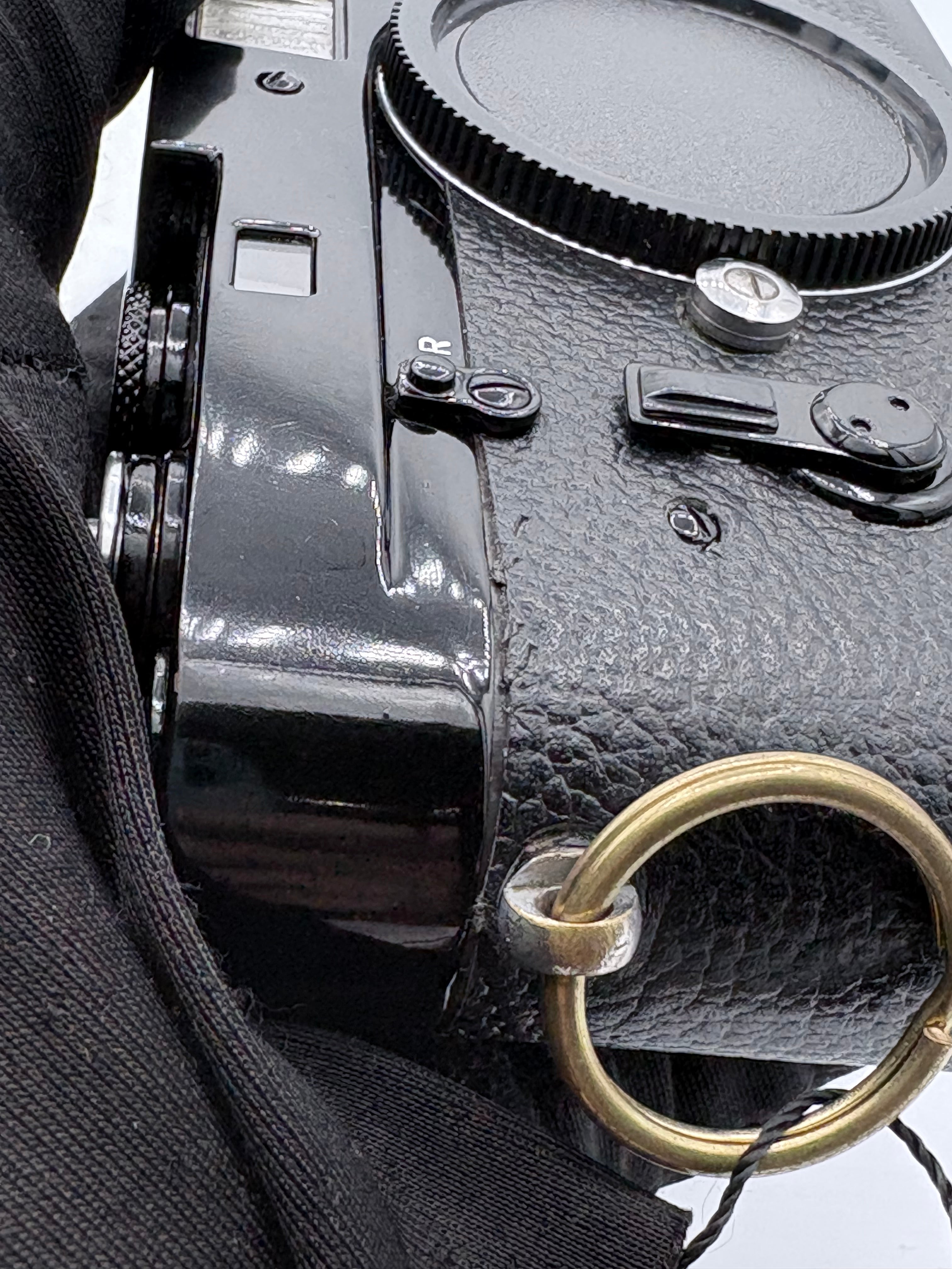 Leica M4 Black Repaint SN: 1188184