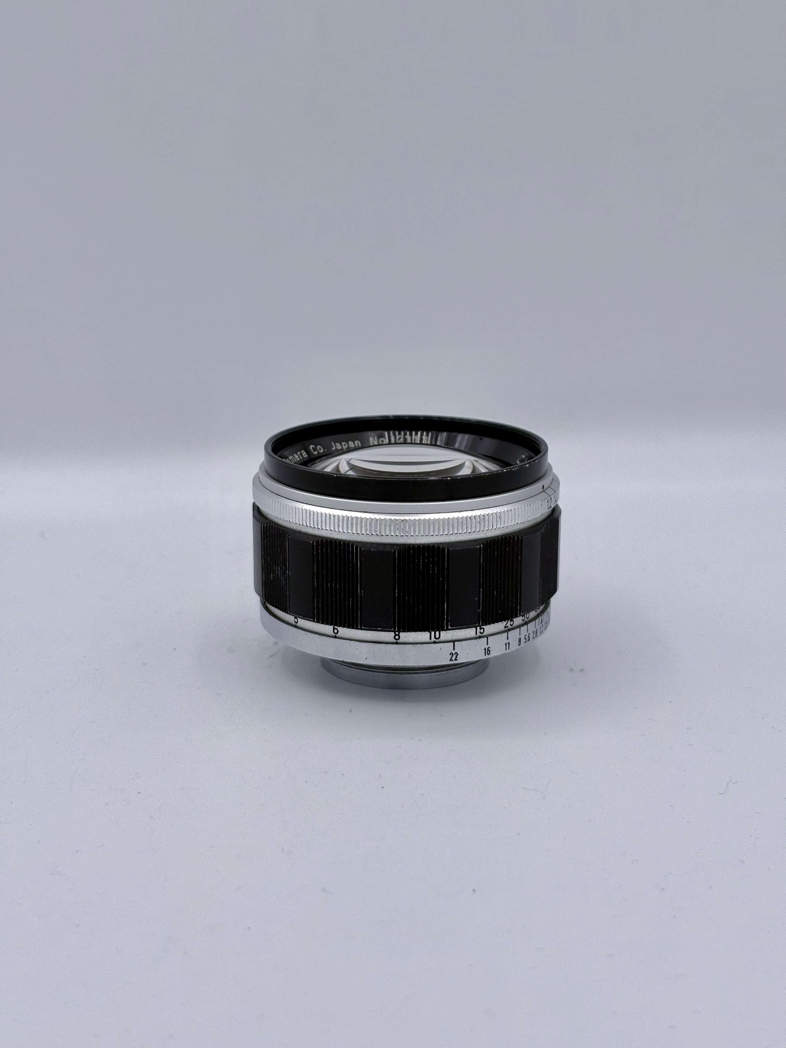 Canon 50/1.2 L39 Lens SN:12313