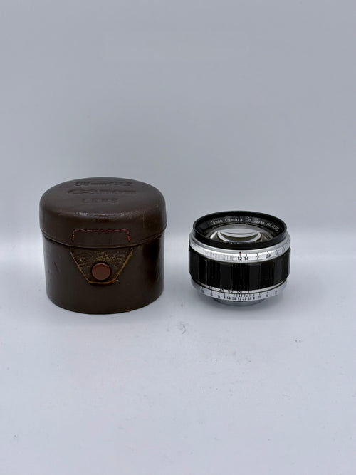 Canon 50/1.2 L39 Lens SN:12313