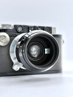  Leica iii  with emar 5cm f3.5 SN number169533/308981 with hood&box