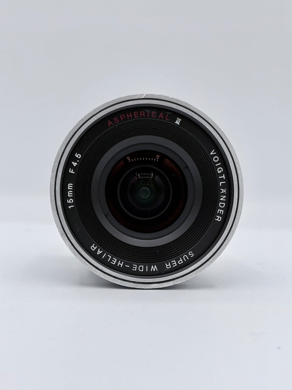 Voigtlander 15mm 4.5 Aspherical III Serial 08562769