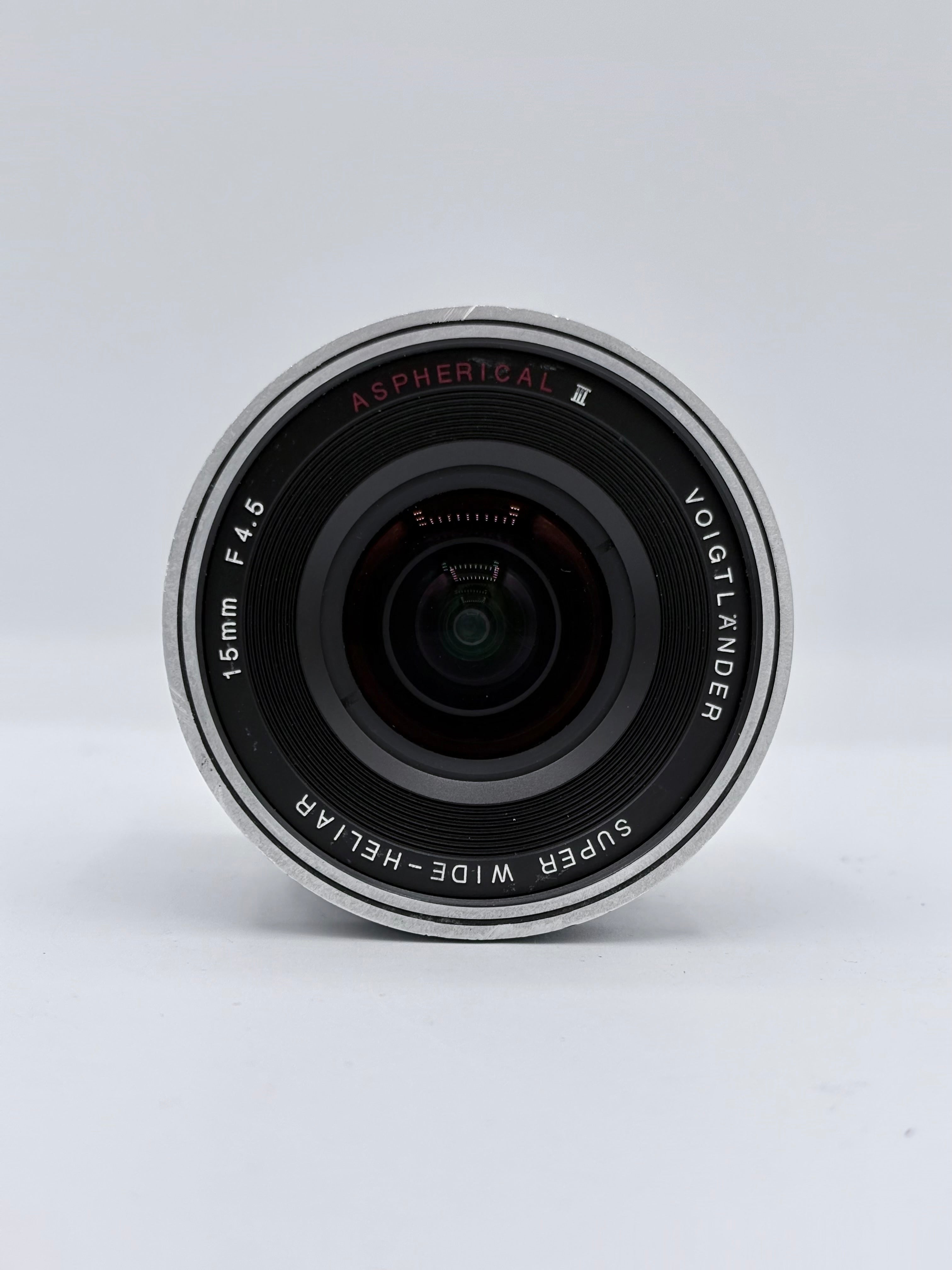 Voigtlander 15mm 4.5 Aspherical III Serial 08562769