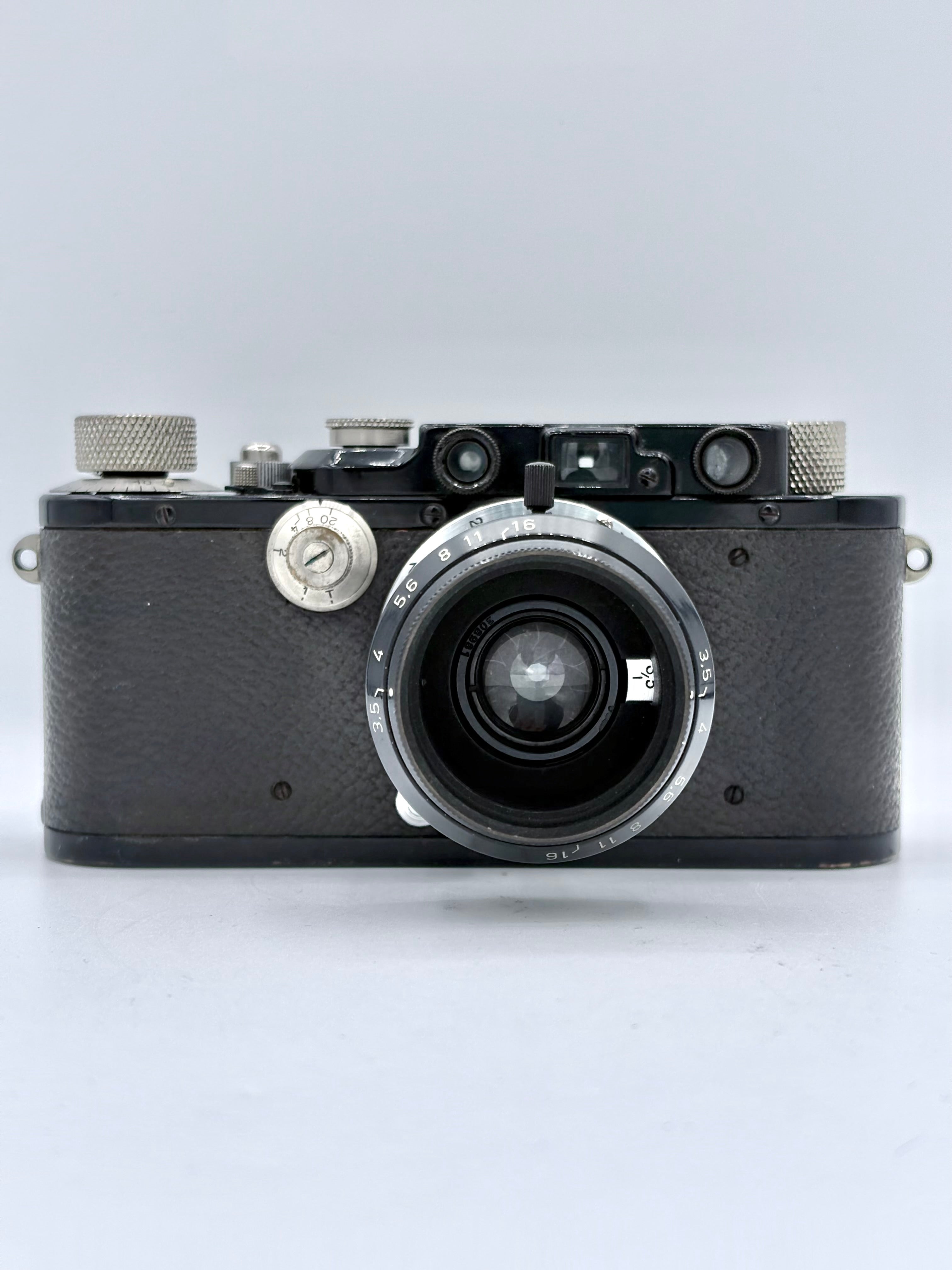  Leica iii  with emar 5cm f3.5 SN number169533/308981 with hood&box
