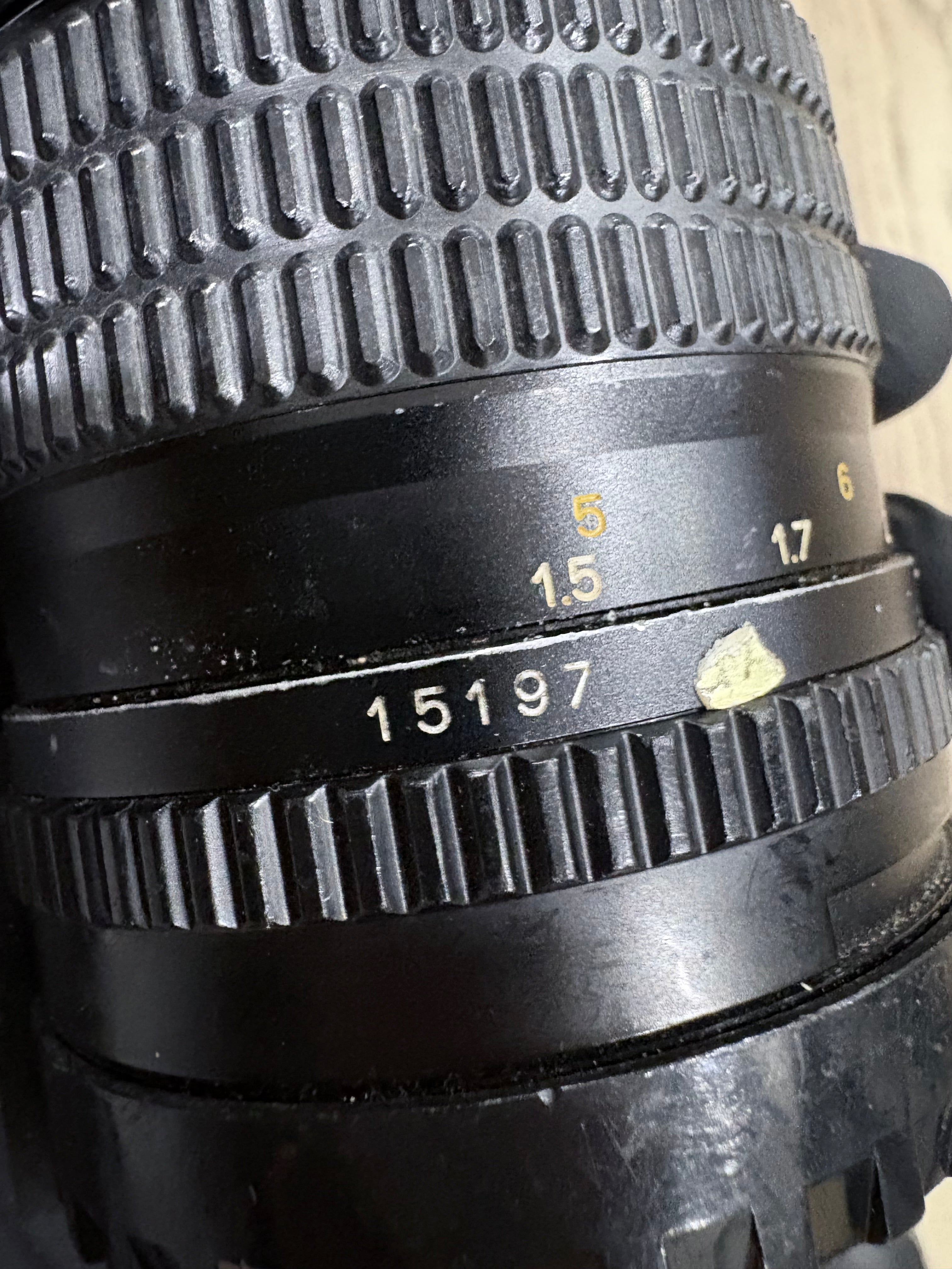 Mamiya Sekor 150/3.5 SN: 15197