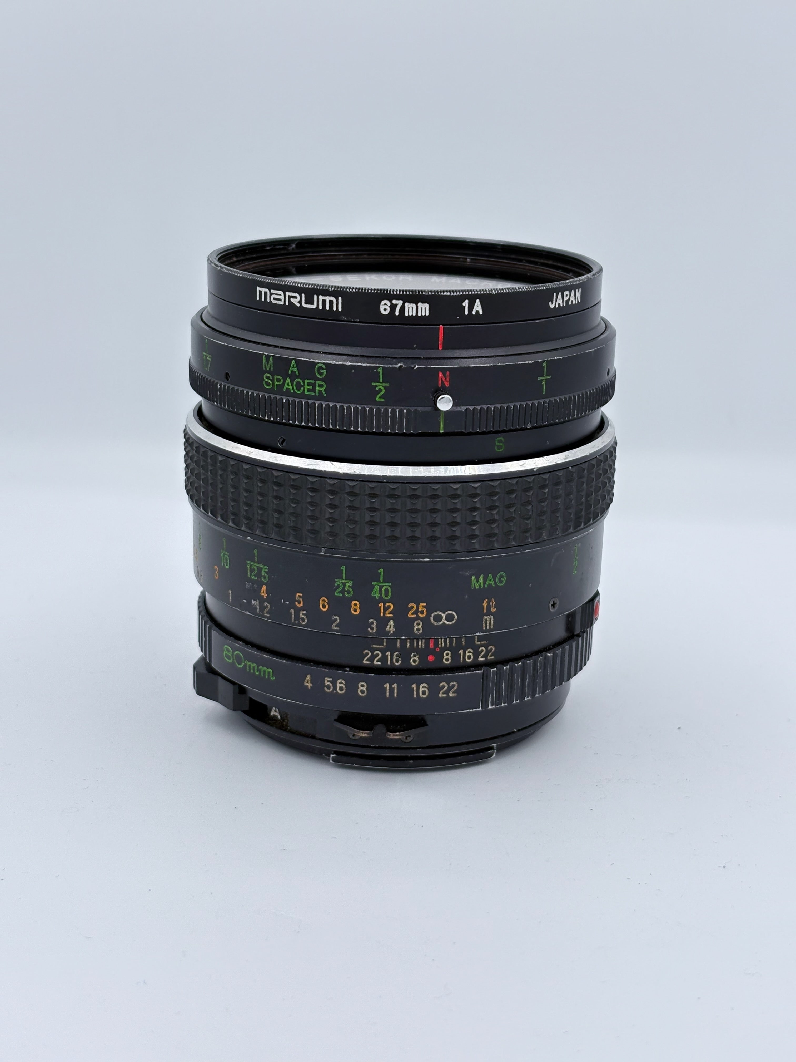 Mamiya Sekor  80mm F4  Macro SN:10331