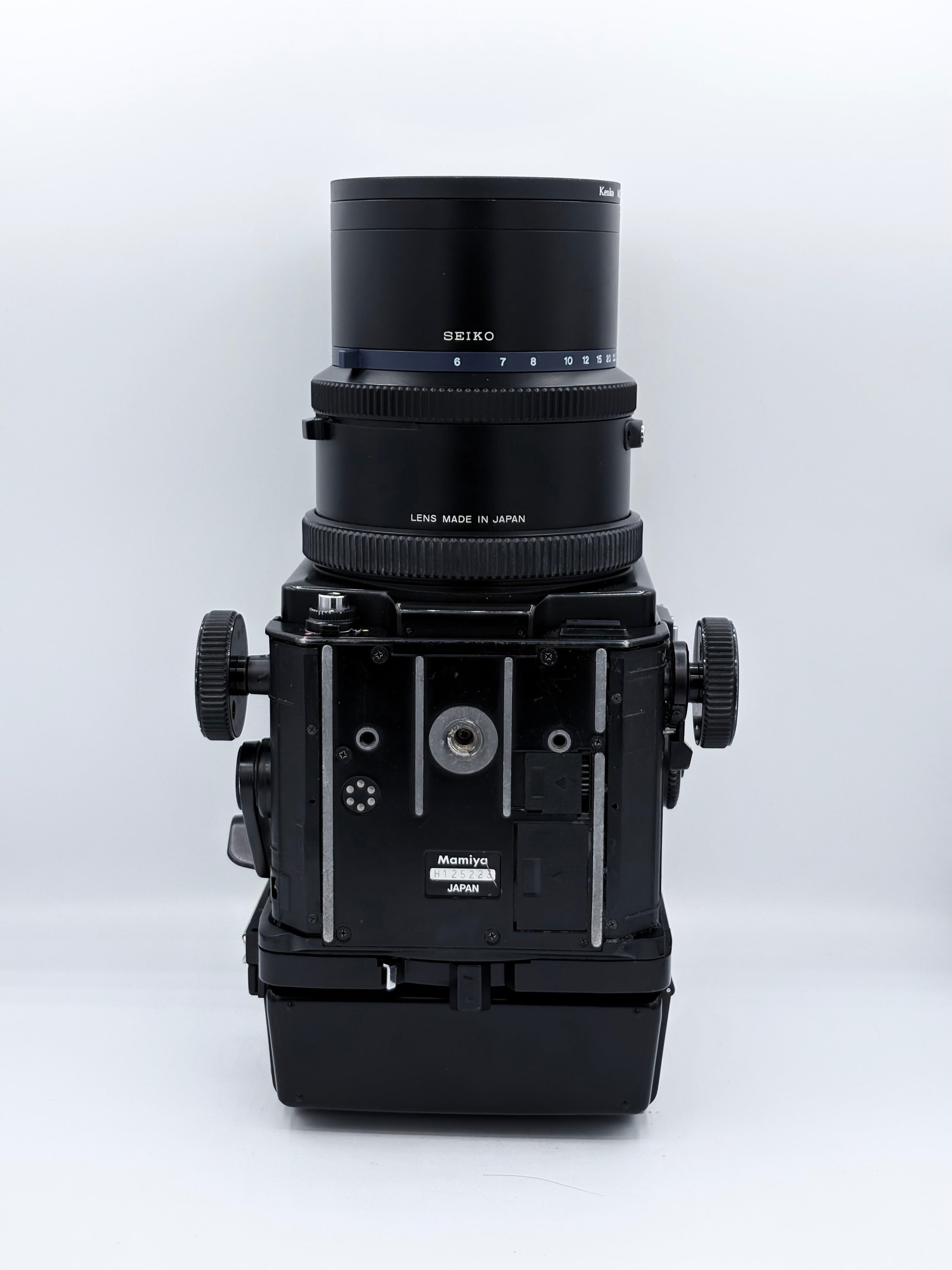 Mamiya RZ6/ PROFESSIONAL & Sekor Z 180mm f4.5 SN: H125223 & 15443