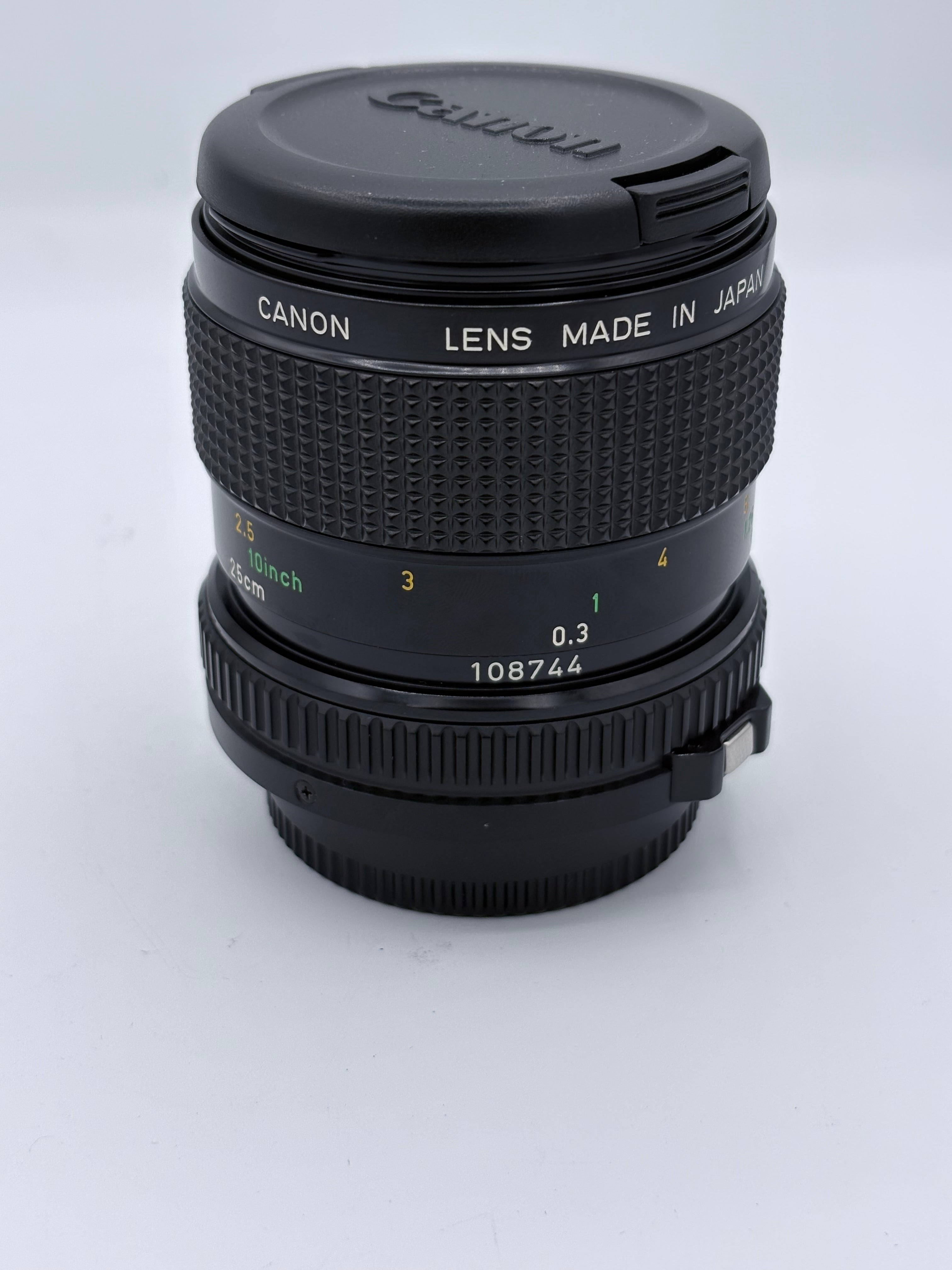 Canon MACRO FD 50/3.5 SN:108744