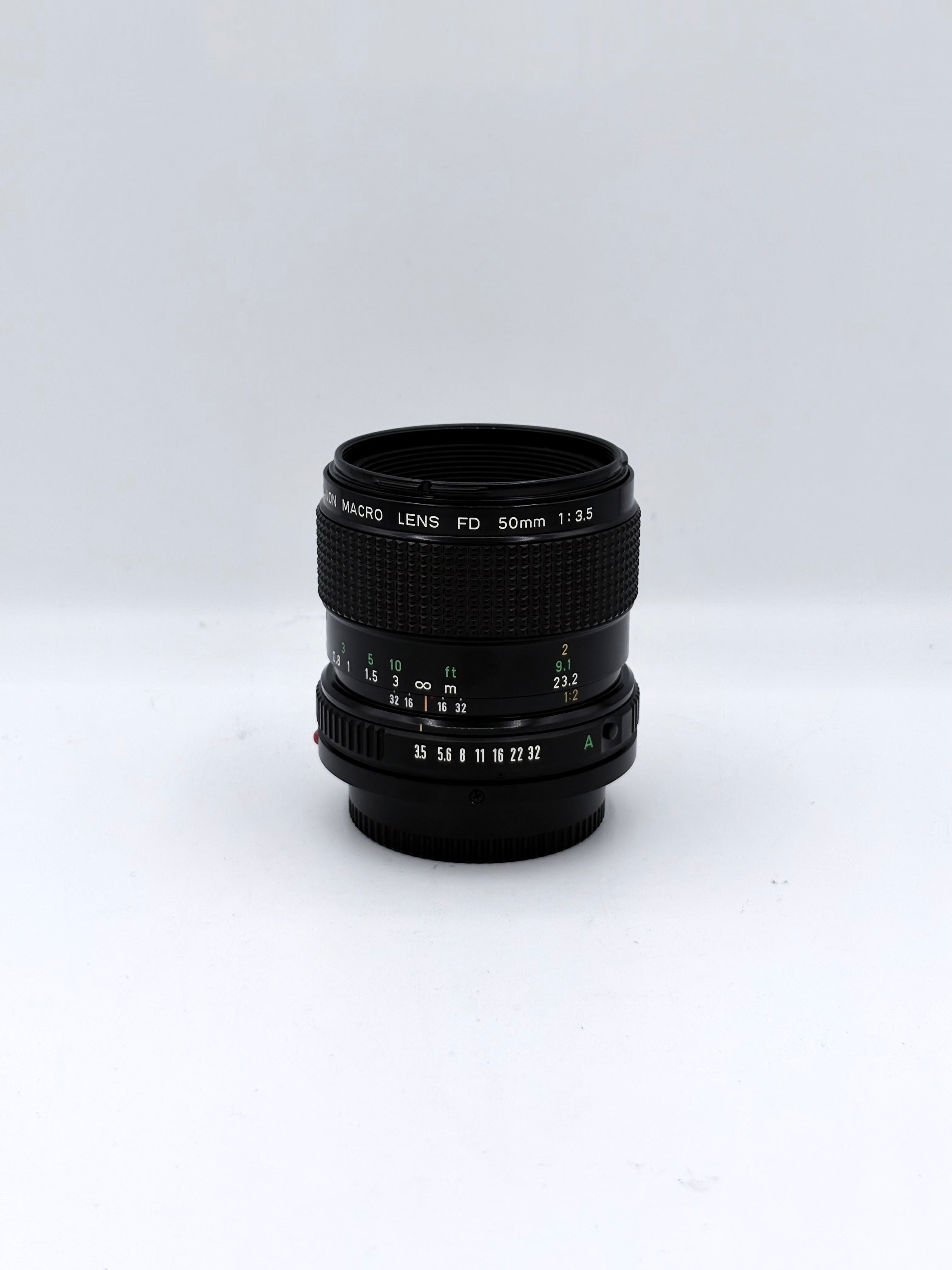 Canon MACRO FD 50/3.5 SN:108744