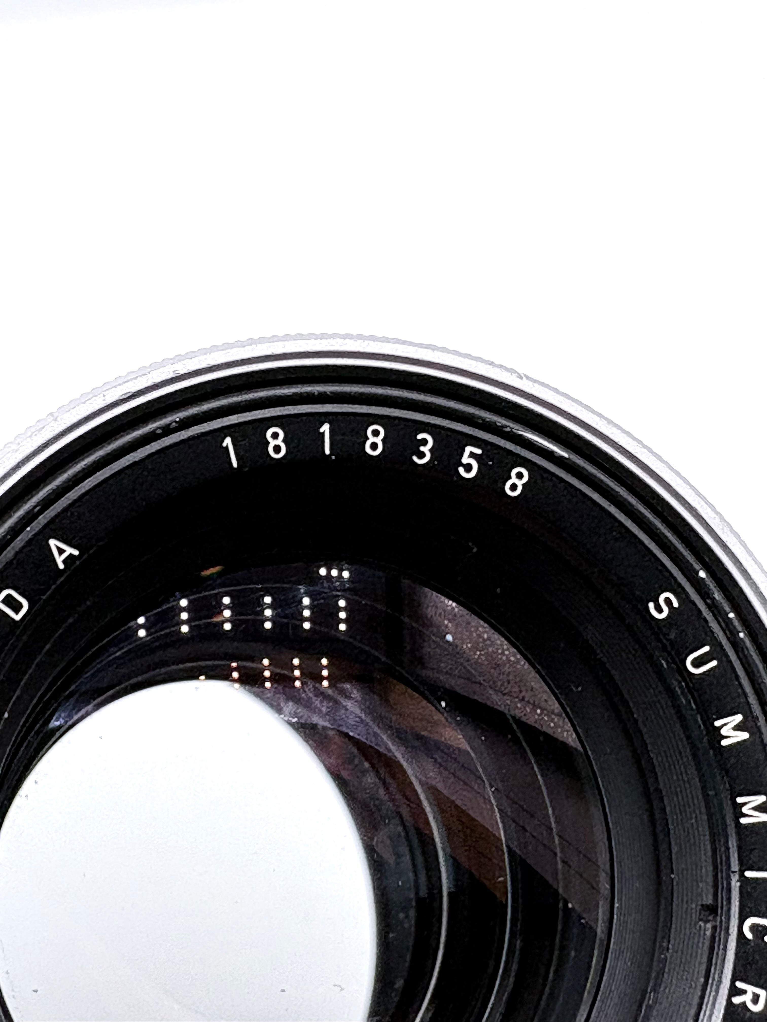 Leica 90MM 2.0 SN: 1818358