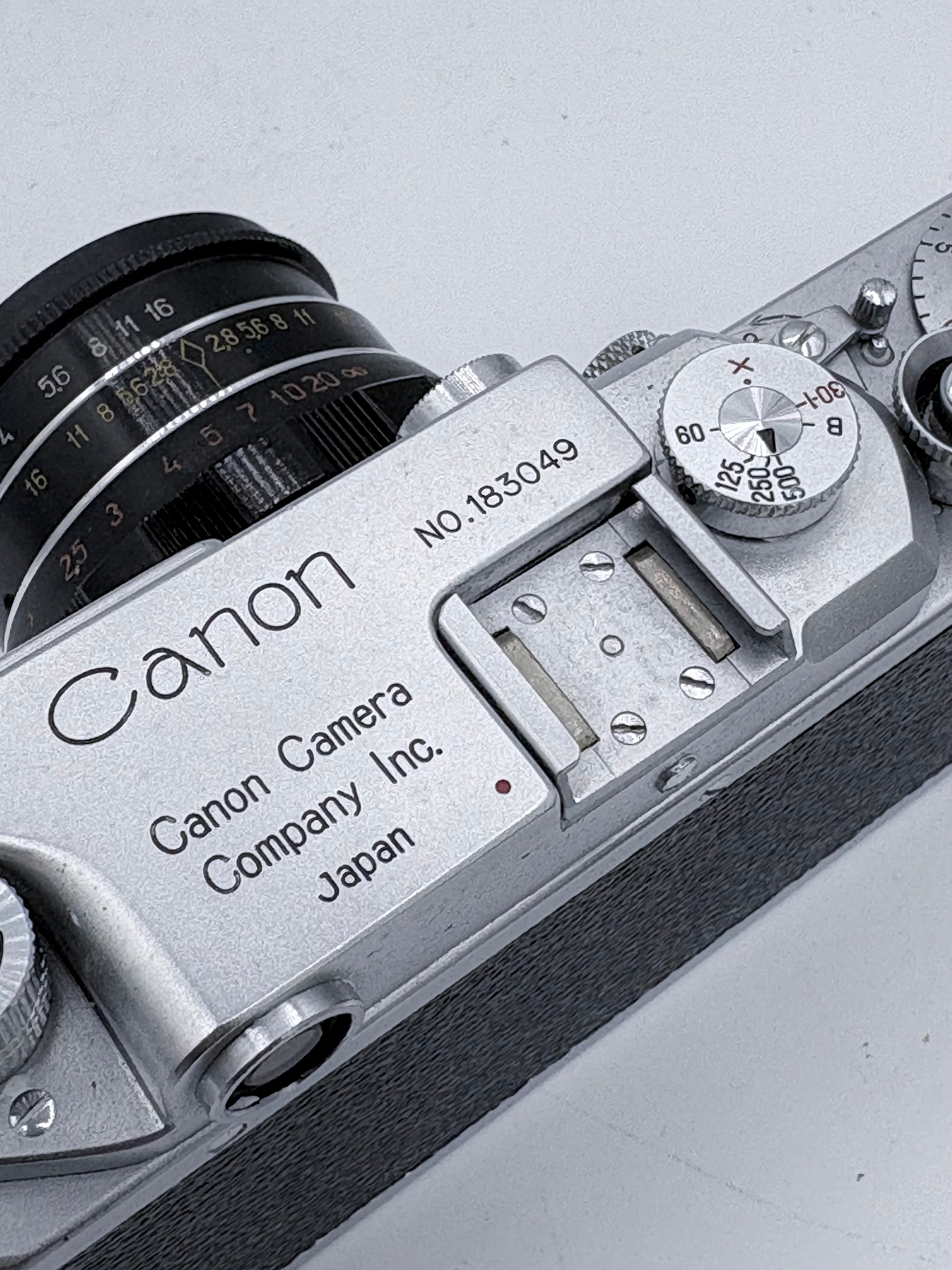 Canon IV SB SN: 183049 & 50/1.8 SN: 143990
