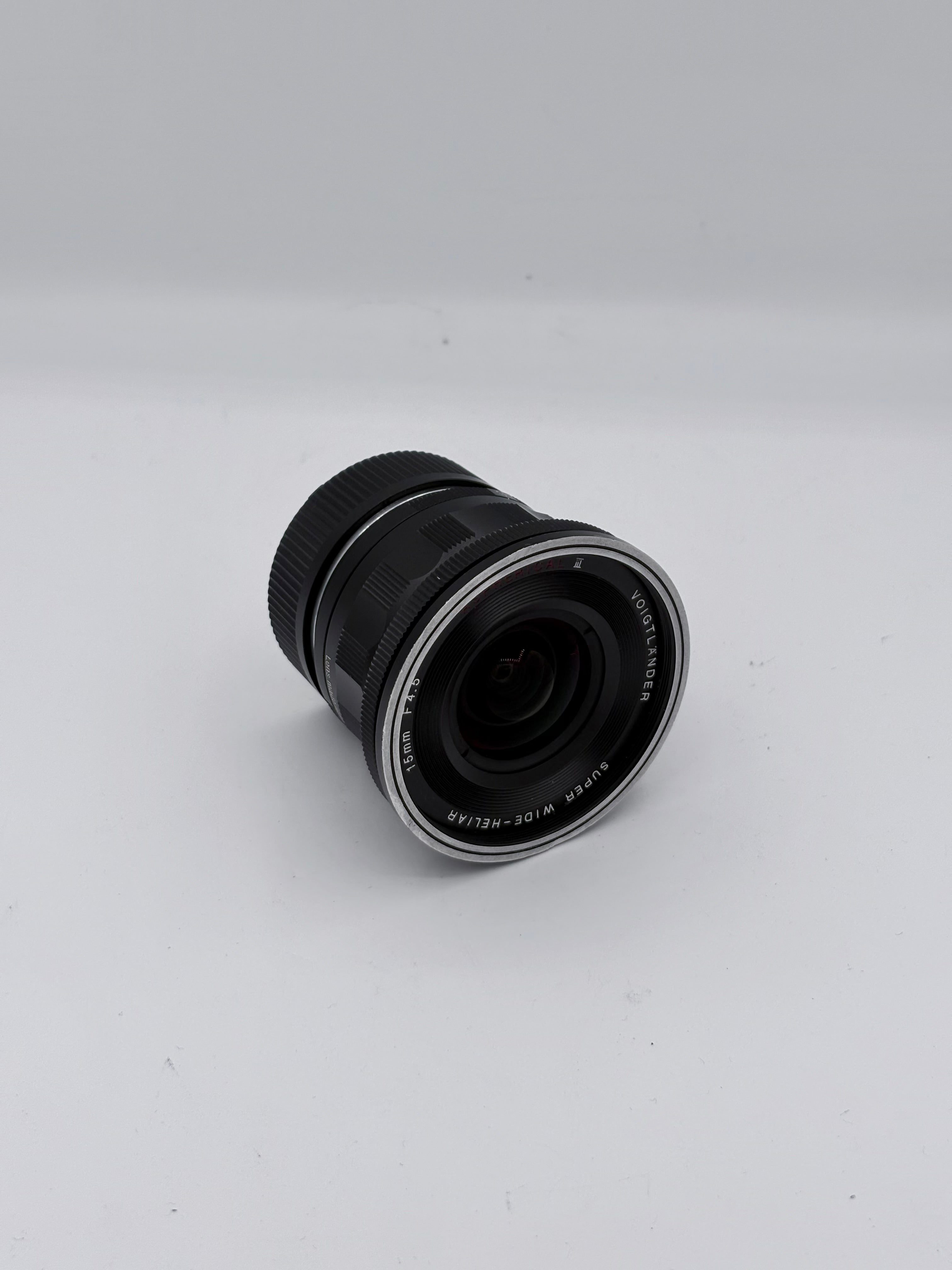 Voigtlander 15mm 4.5 Aspherical III Serial 08562769