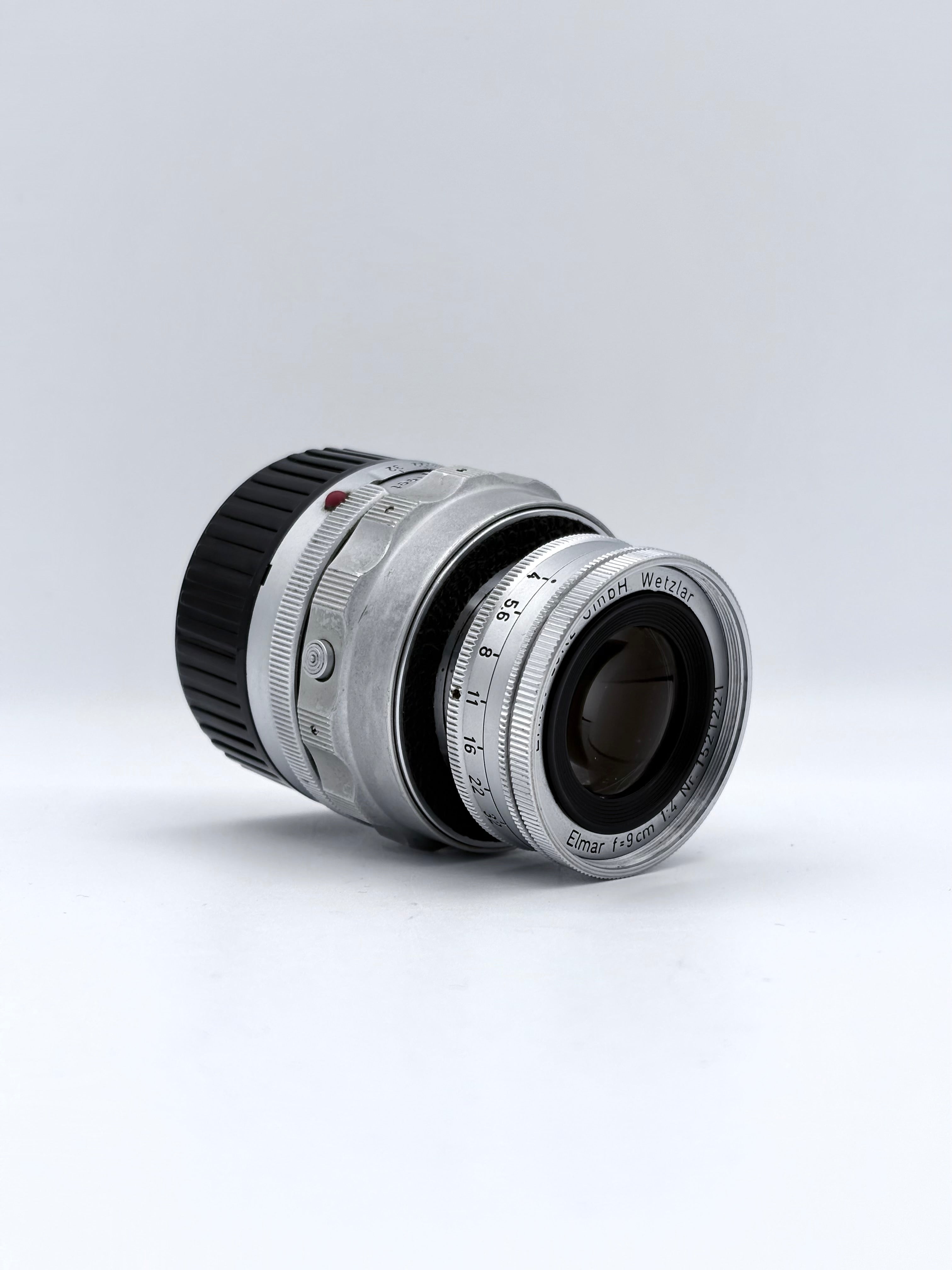 Leica Elmar-M 9cm 90mm f/4 SN: 1521221
