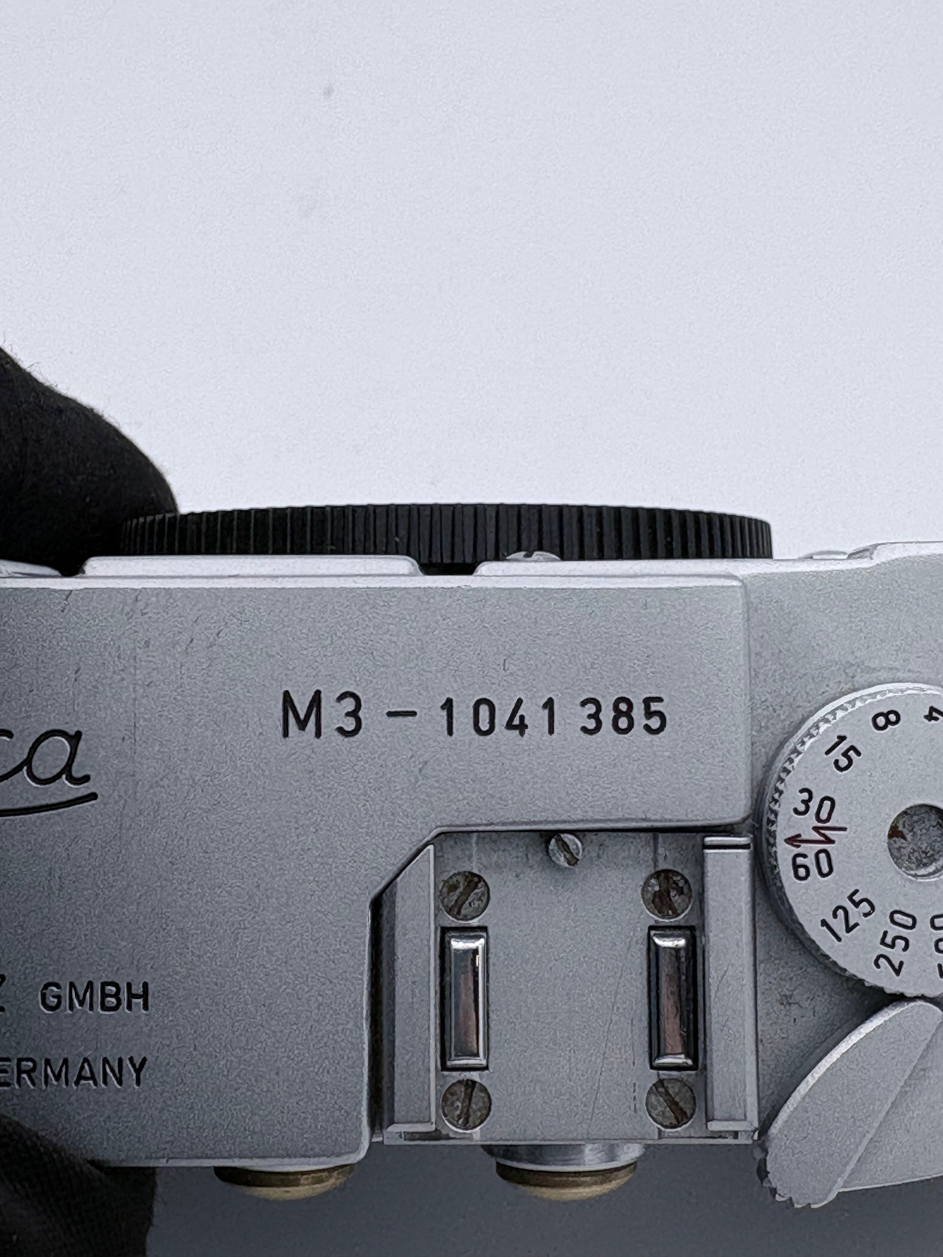 Leica M3 SN: 1041385