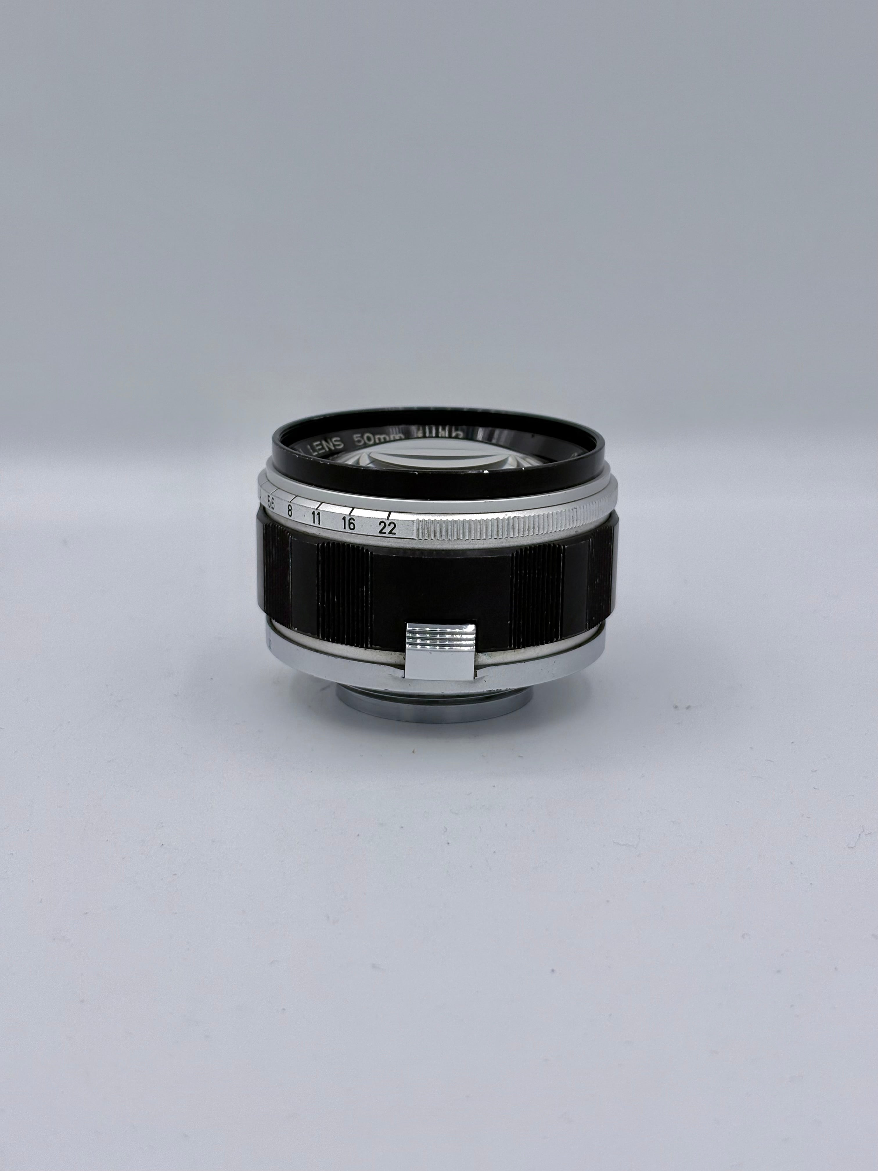 Canon 50/1.2 L39 Lens SN:12313