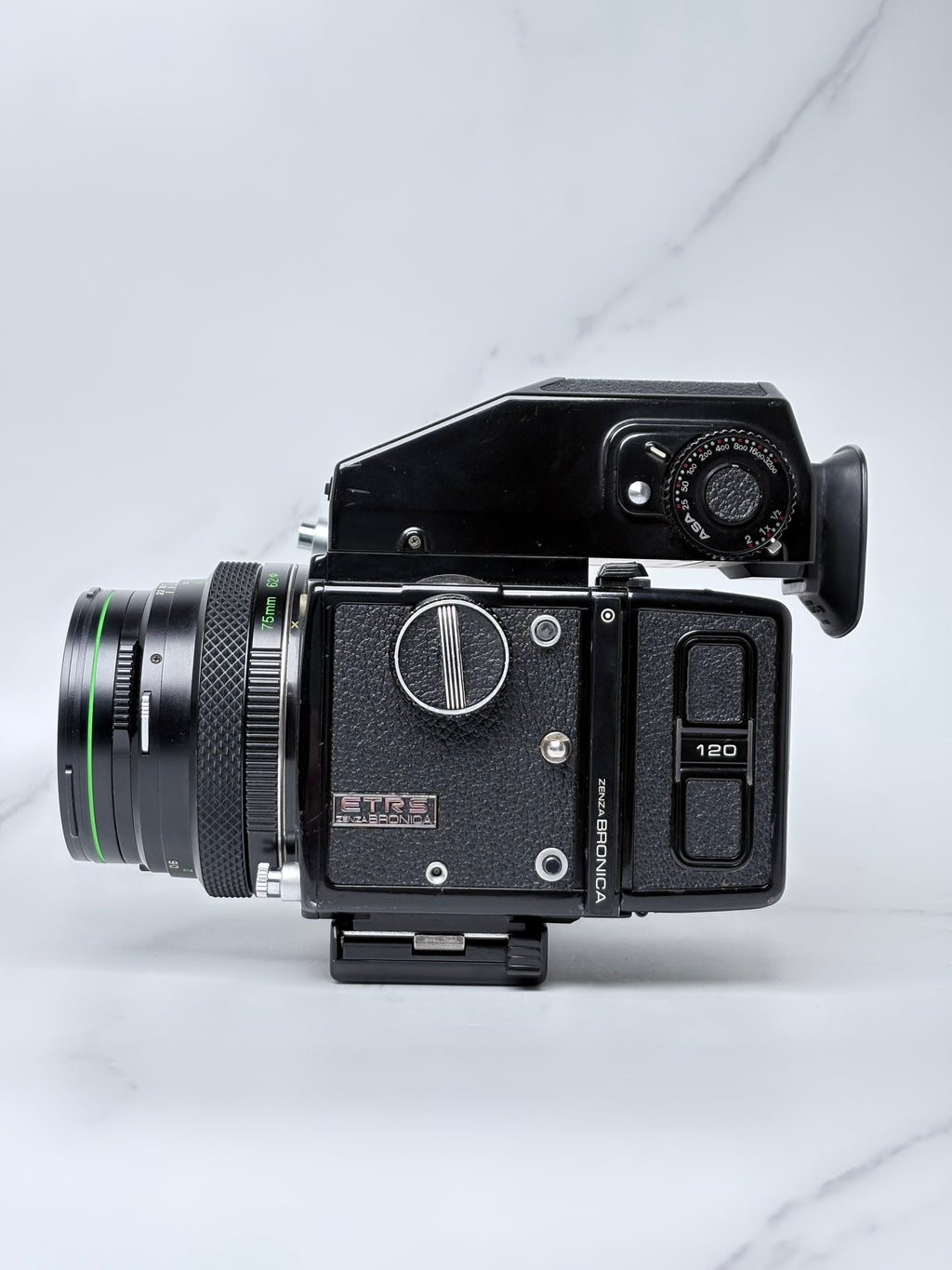 Zenza Bronica AE-II & 75mm Lens Set SN:7091274