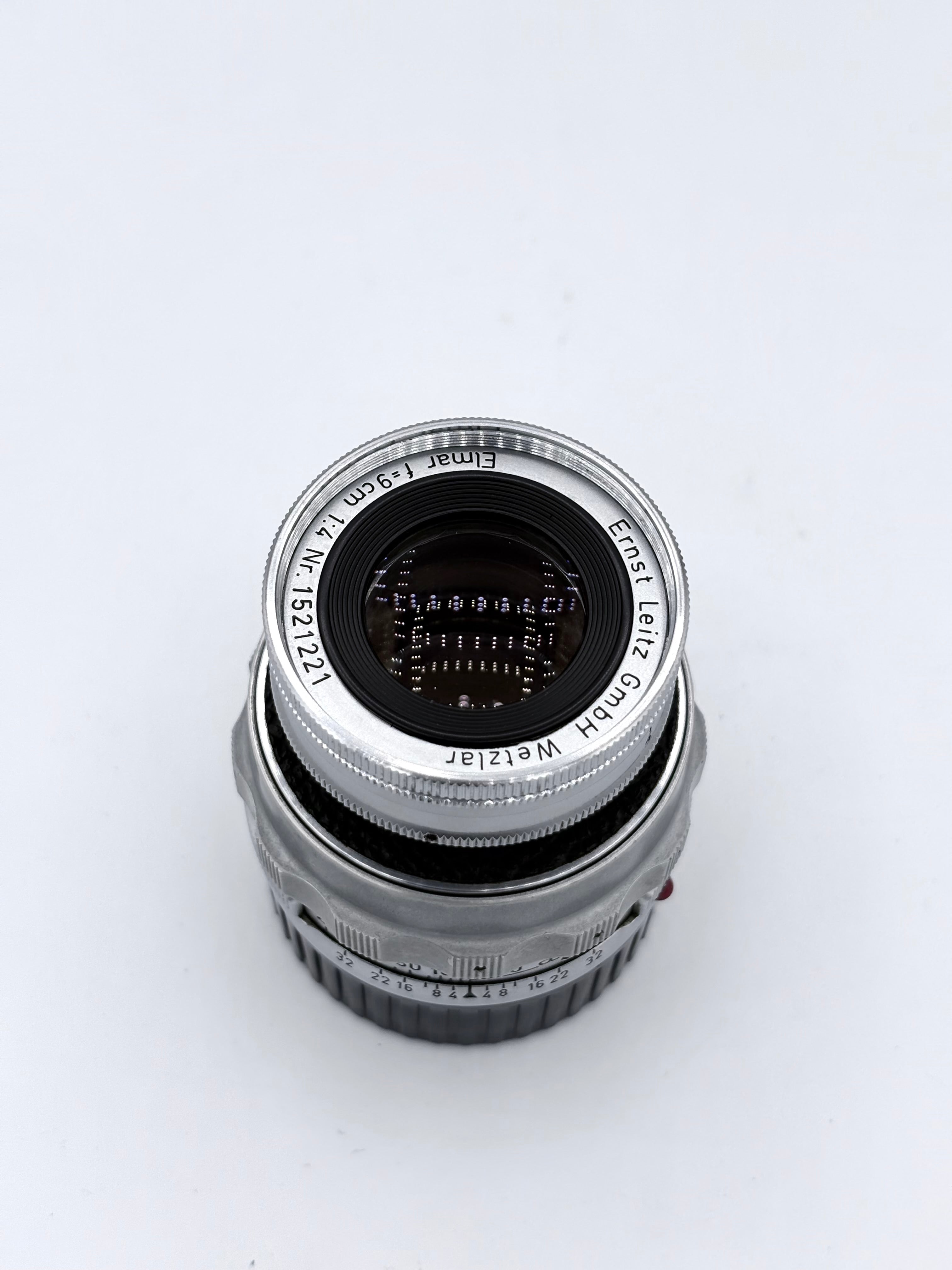 Leica Elmar-M 9cm 90mm f/4 SN: 1521221