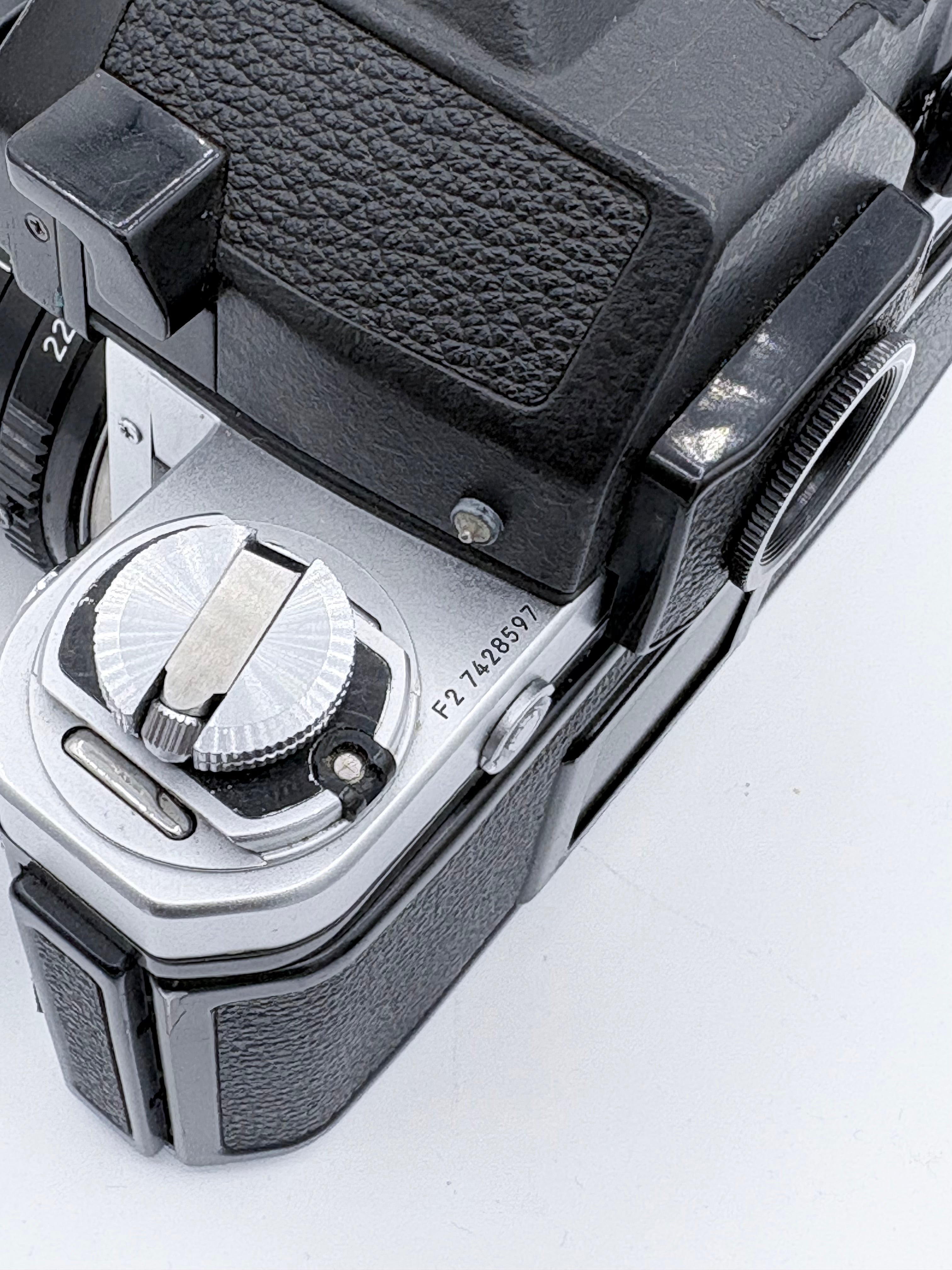Nikon F2 with meter top SN 7428597
