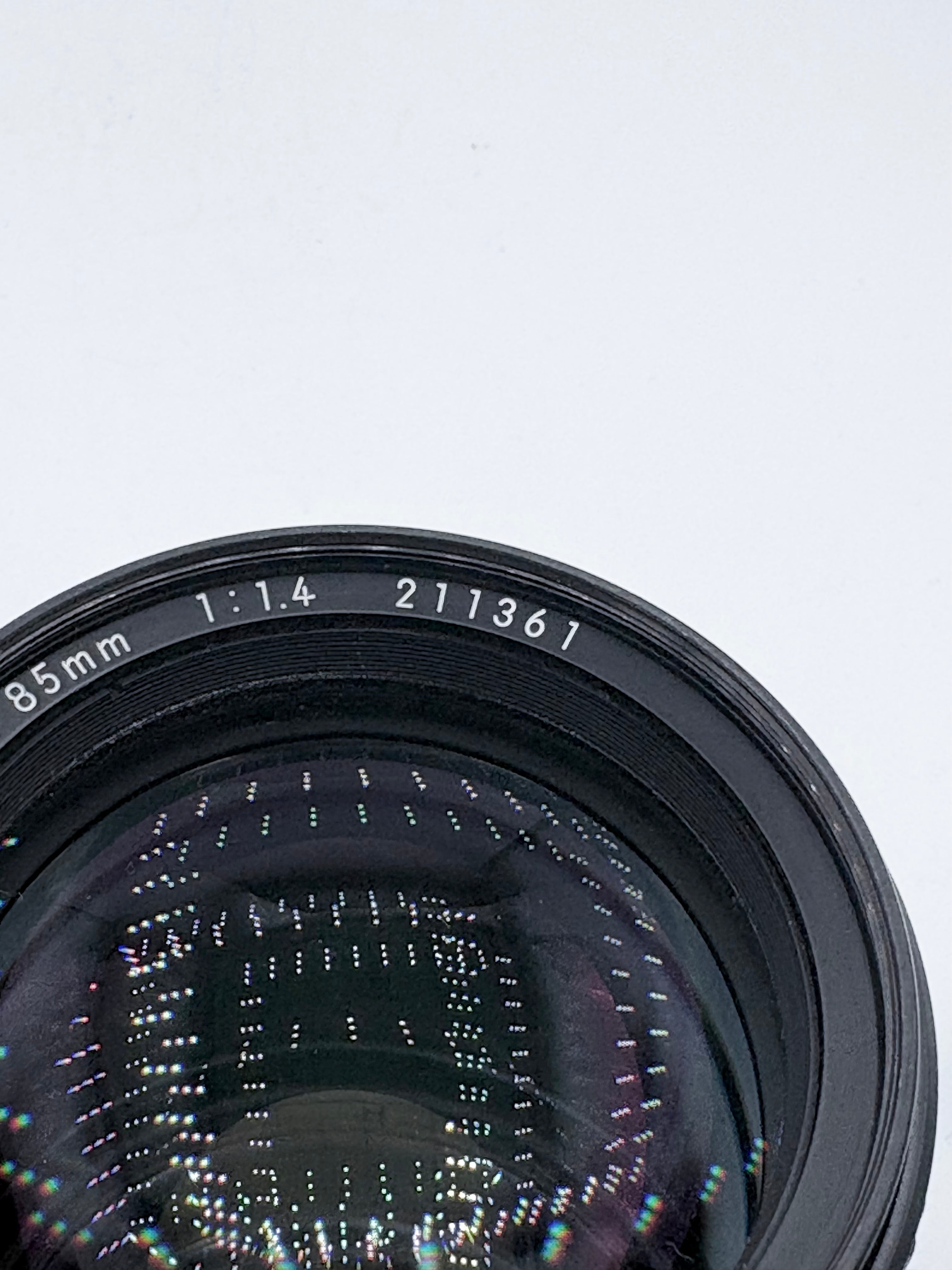 Nikon Nikkor 80mm F1.4 Lens SN: 211361