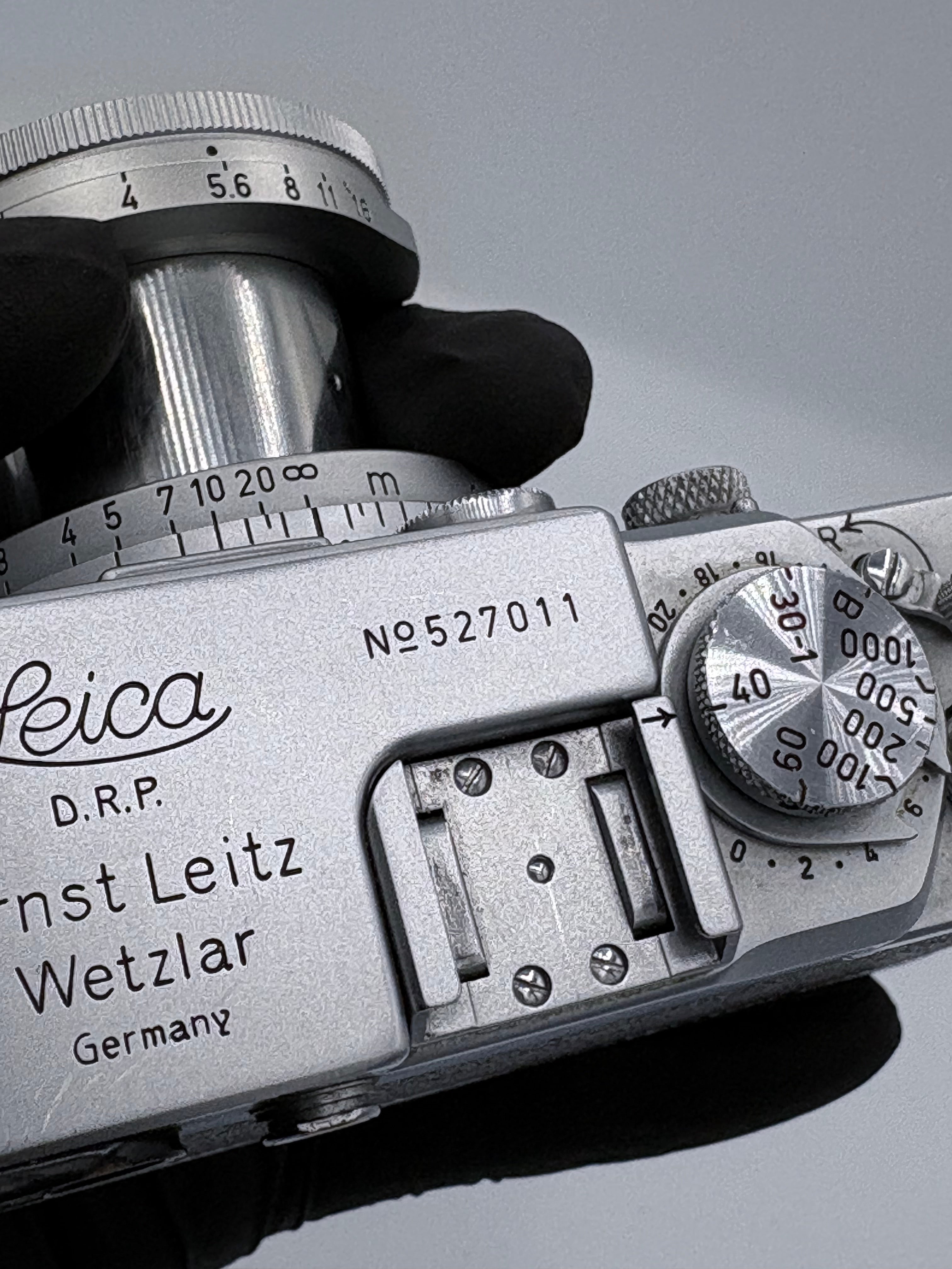 Leica iiif sn:527011 with 50 f2.8