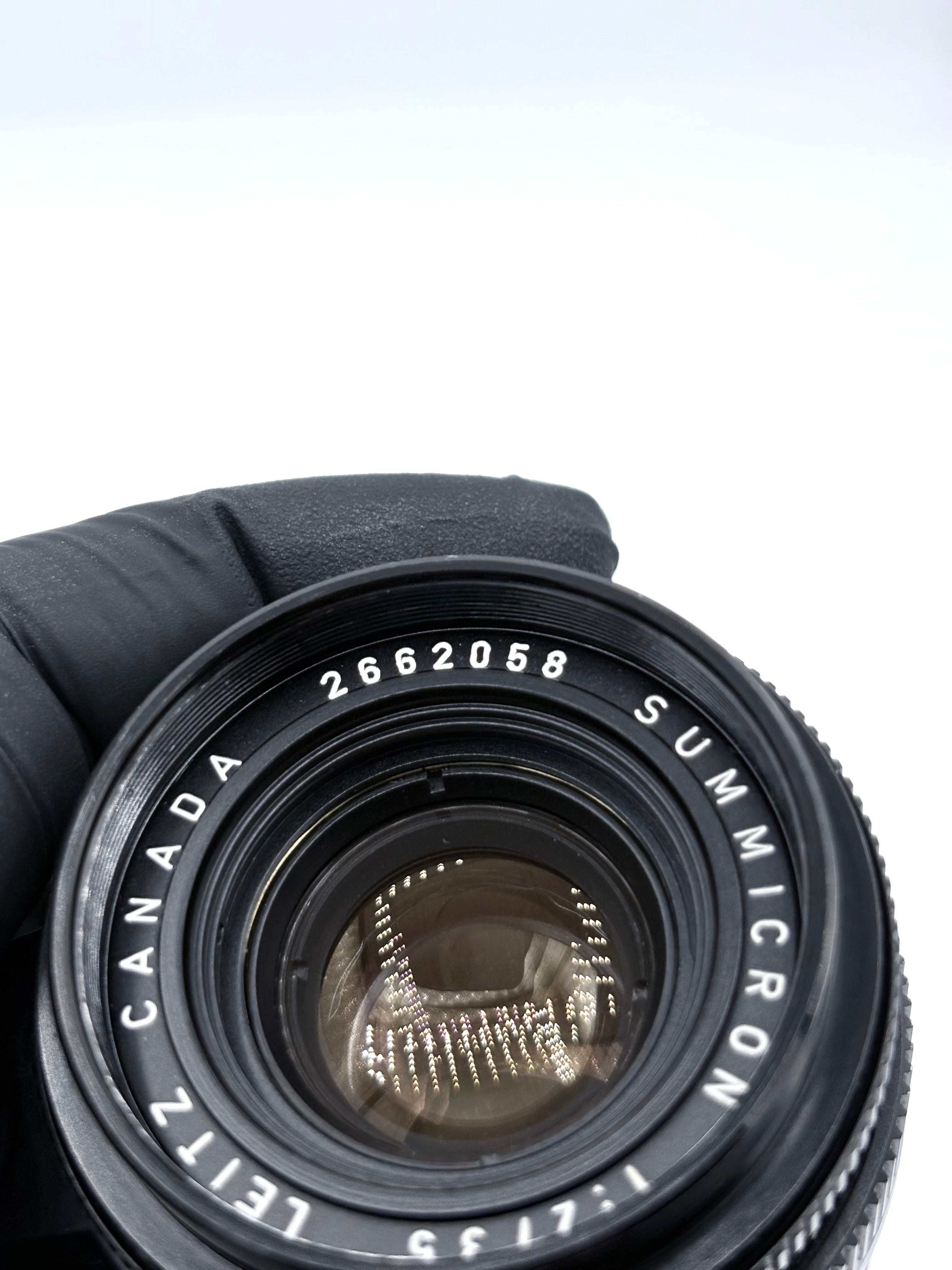 Leica Summicron 35/2 6 Elements SN: 2662058