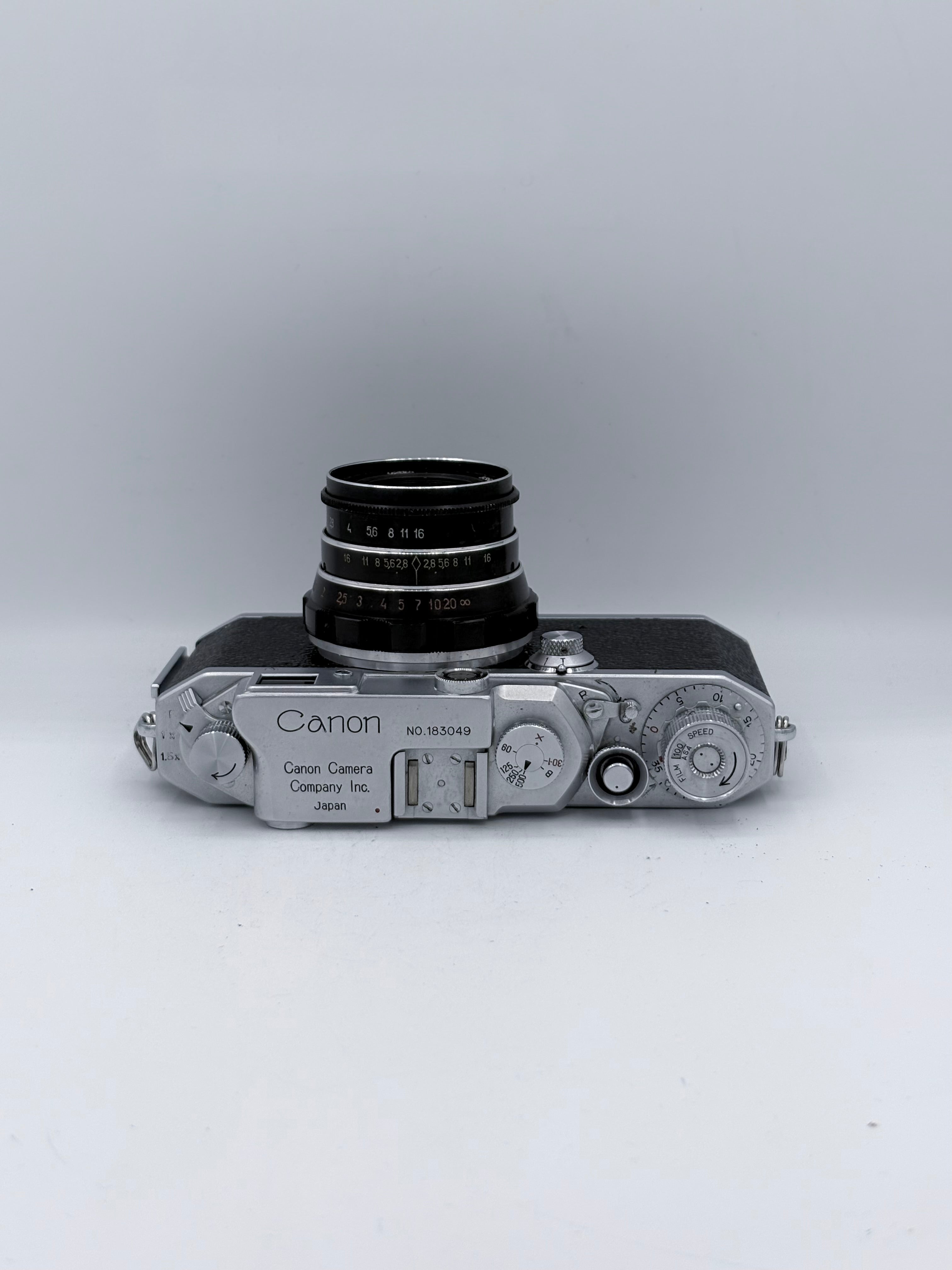 Canon IV SB SN: 183049 & 50/1.8 SN: 143990