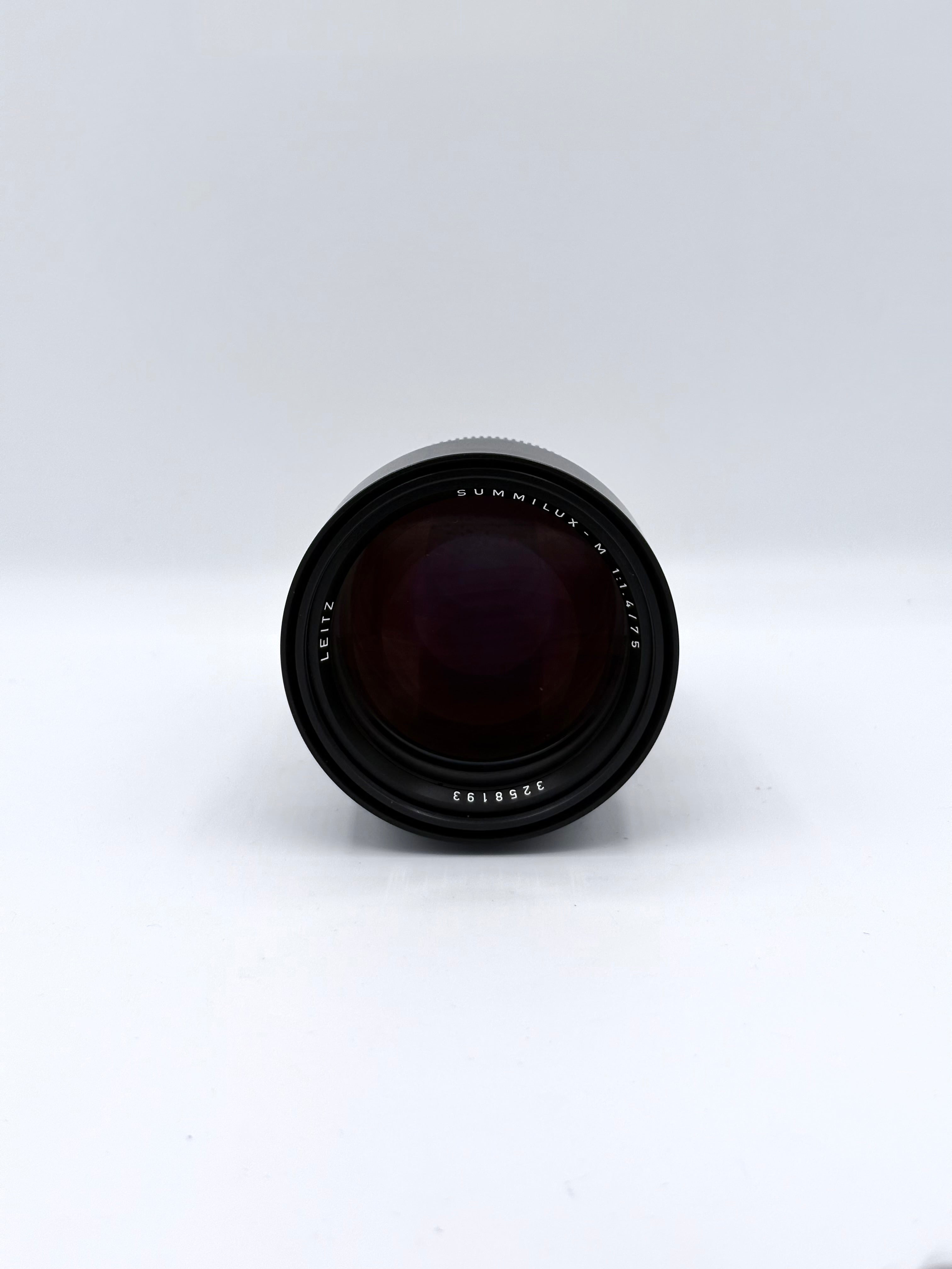 Leica SUMMILUX-M 75mm f1.4 SN: 3258193