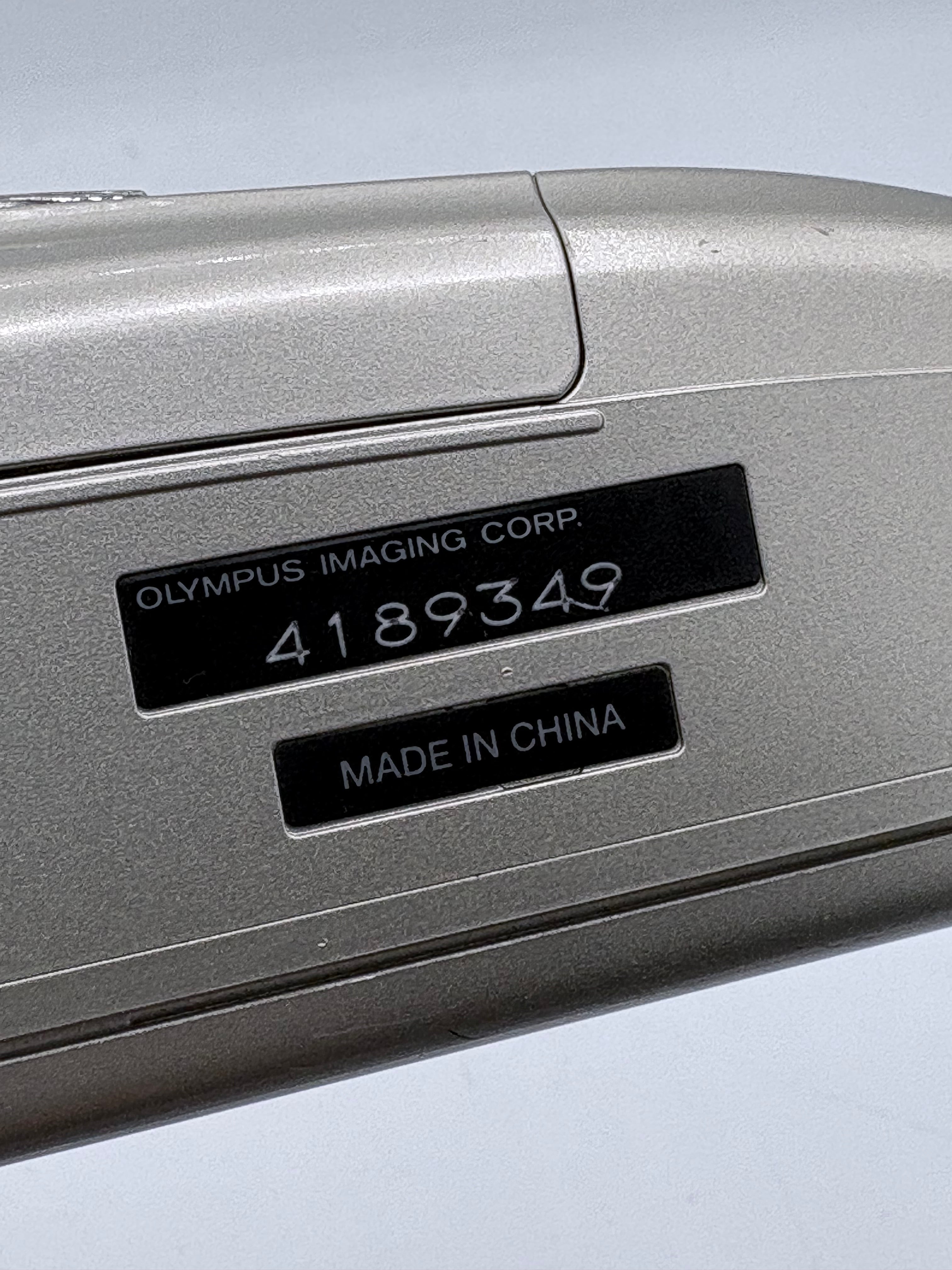 Olympus MJU III 150 SN: 4189349