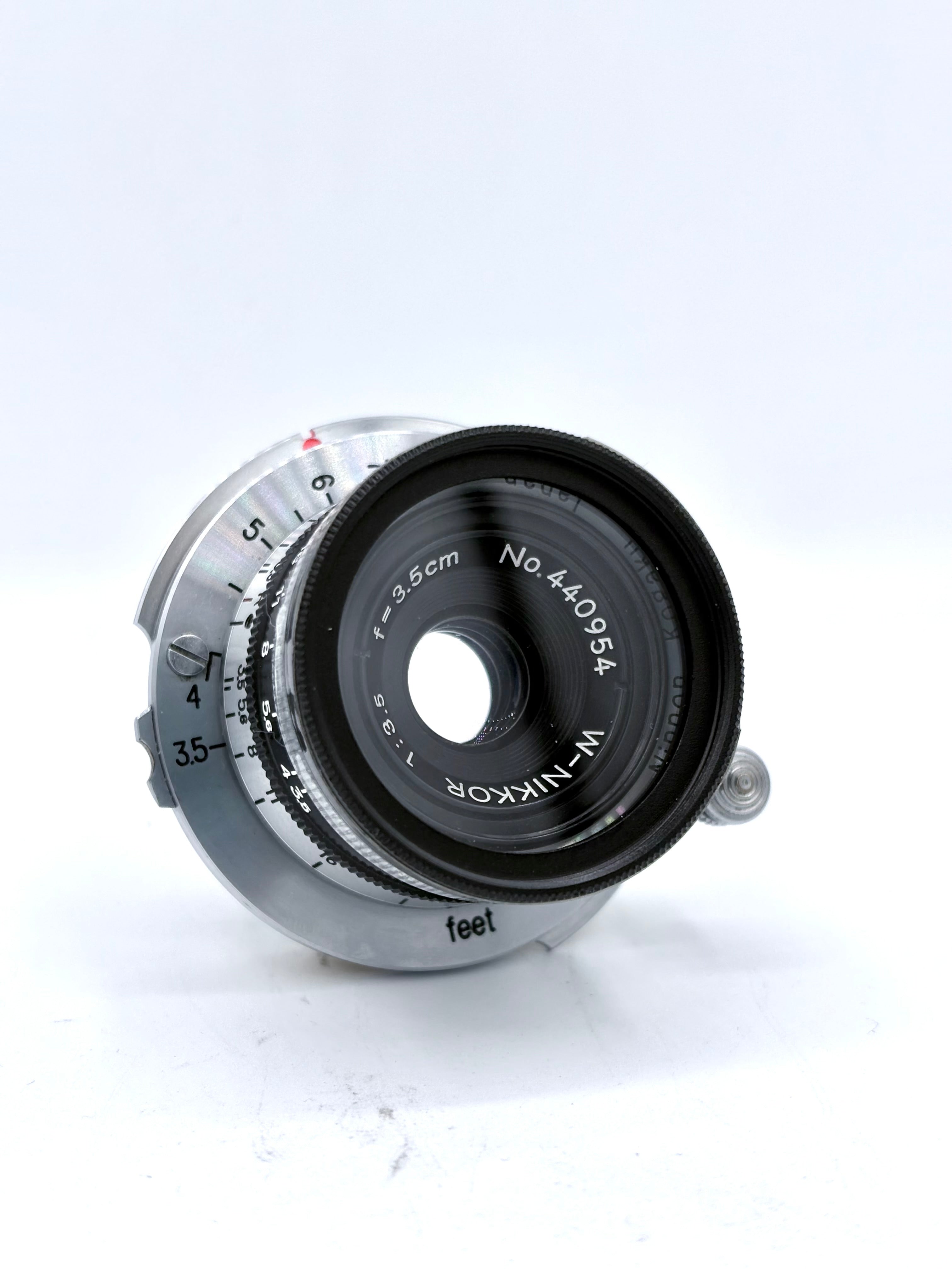 (Rare)Nikko 35mm f3.5 black painting sn 440954